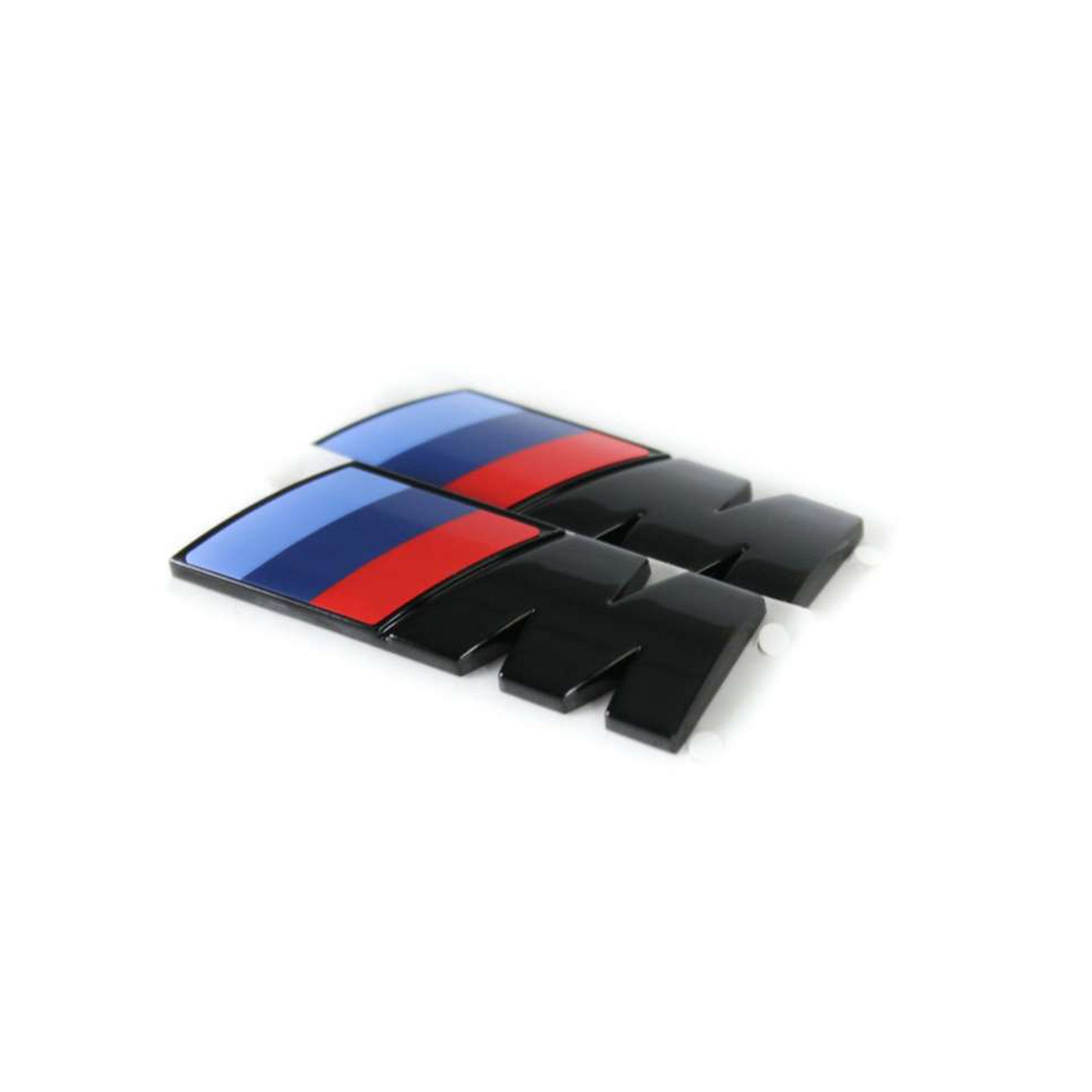 BMW ///M GLOSS BLACK SIDE WING BADGES (PAIR)